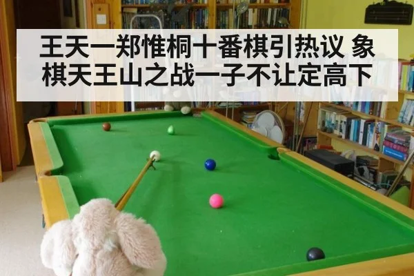 王天一郑惟桐十番棋引热议 象棋天王山之战一子不让定高下